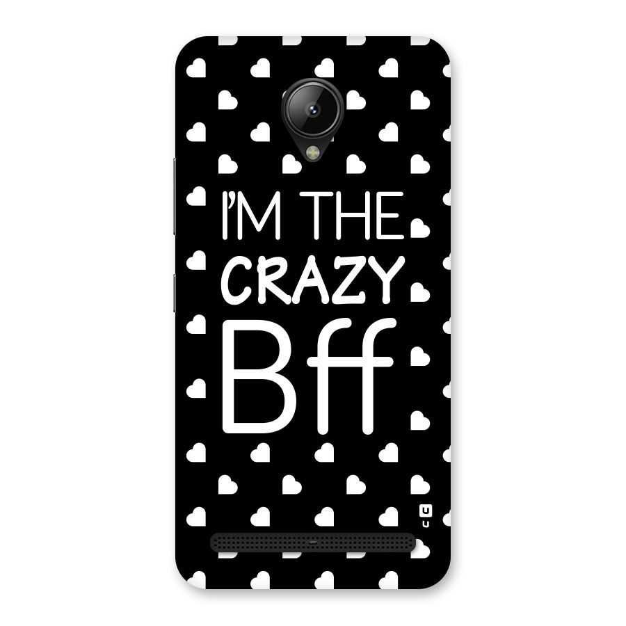 Crazy Bff Back Case for Lenovo C2