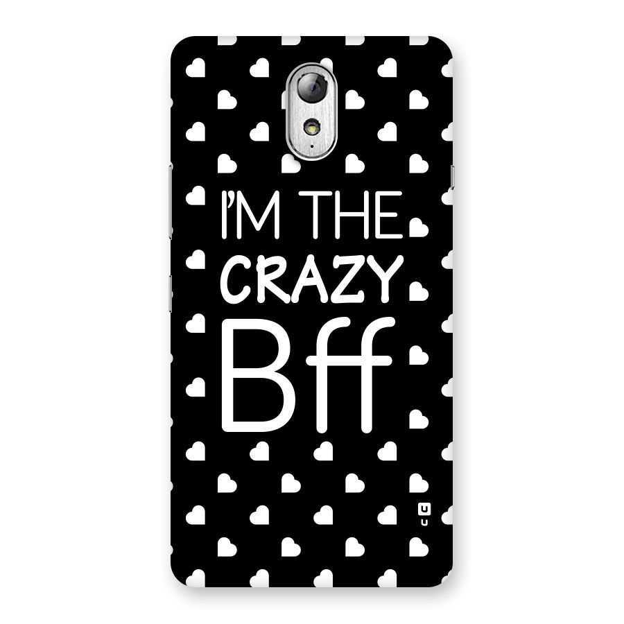Crazy Bff Back Case for Lenovo Vibe P1M