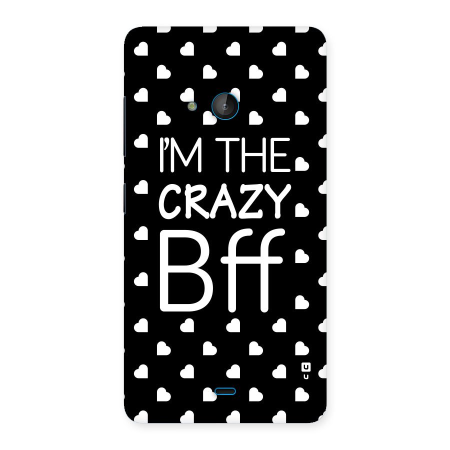 Crazy Bff Back Case for Lumia 540