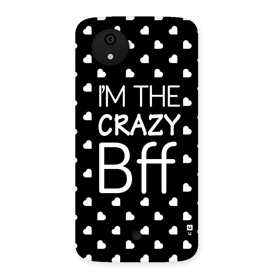 Crazy Bff Back Case for Micromax Canvas A1