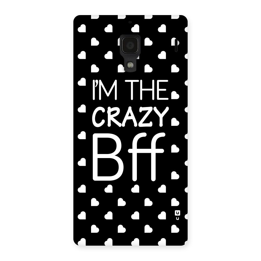 Crazy Bff Back Case for Redmi 1S
