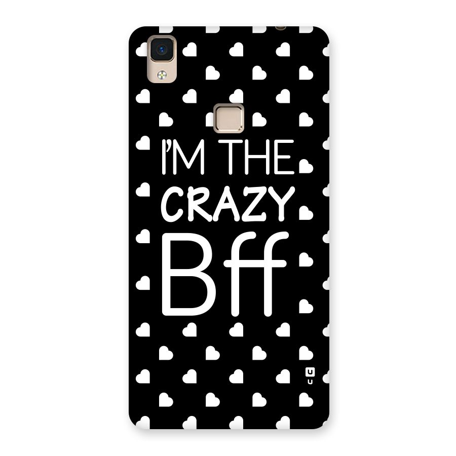 Crazy Bff Back Case for V3 Max