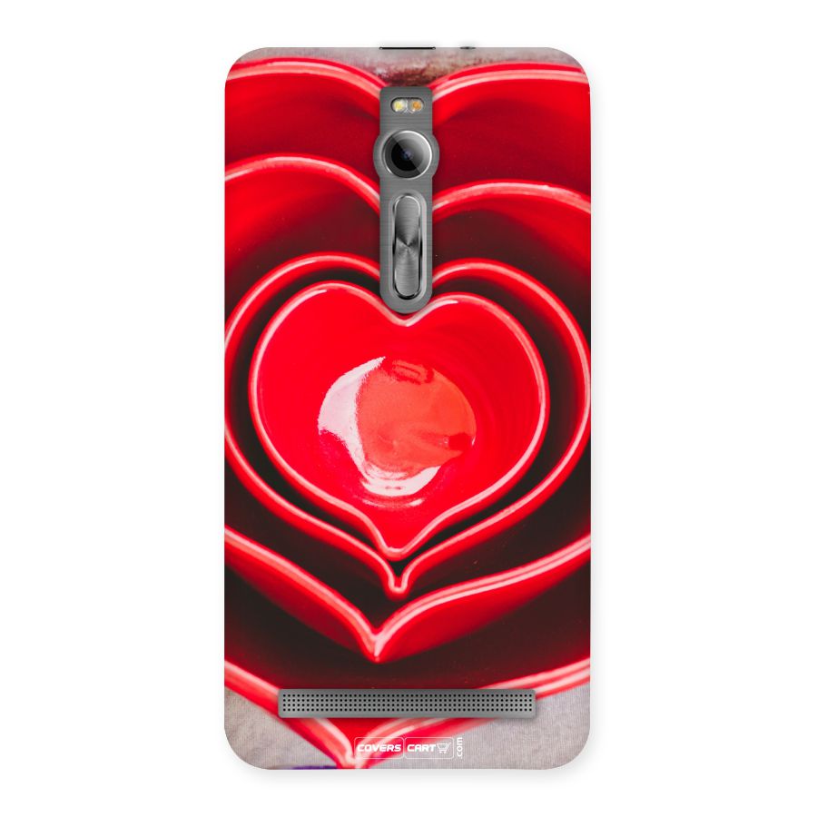 Crazy Heart Back Case for Asus Zenfone 2
