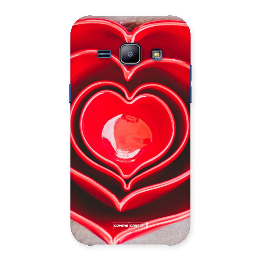 Crazy Heart Back Case for Galaxy J1