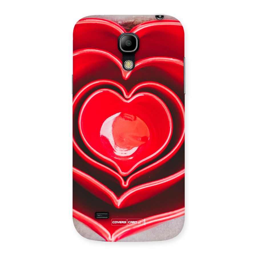 Crazy Heart Back Case for Galaxy S4 Mini