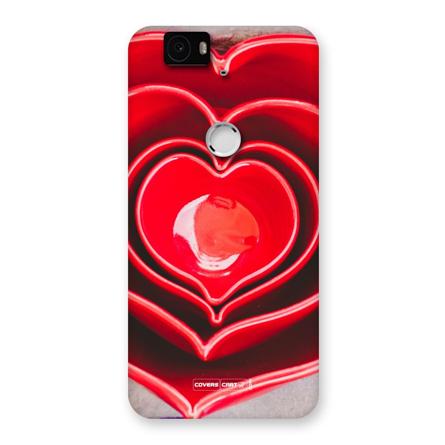 Crazy Heart Back Case for Google Nexus-6P