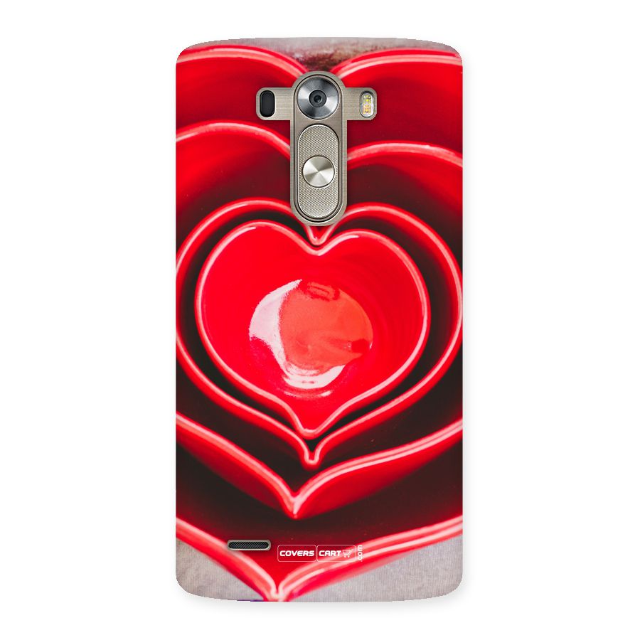 Crazy Heart Back Case for LG G3