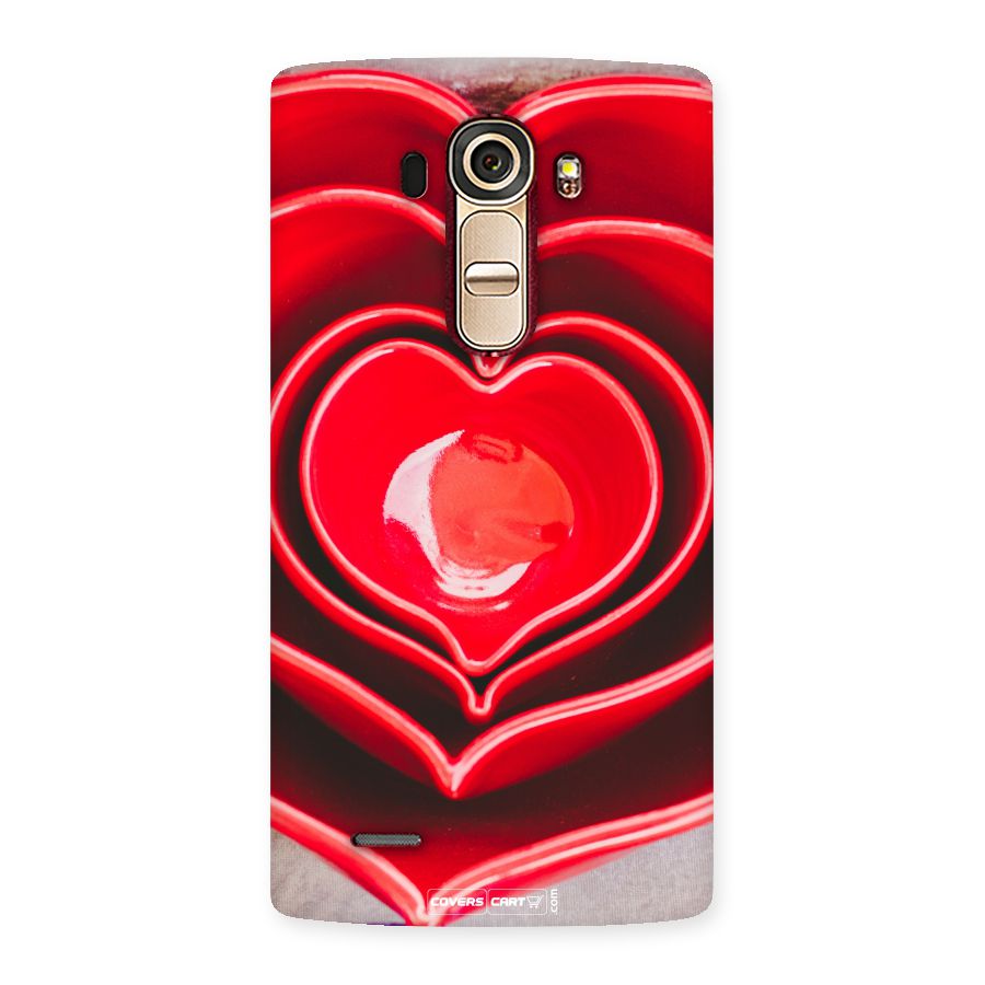 Crazy Heart Back Case for LG G4