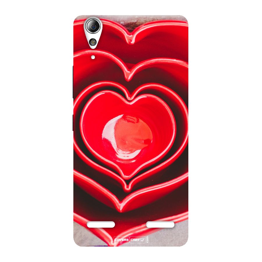 Crazy Heart Back Case for Lenovo A6000