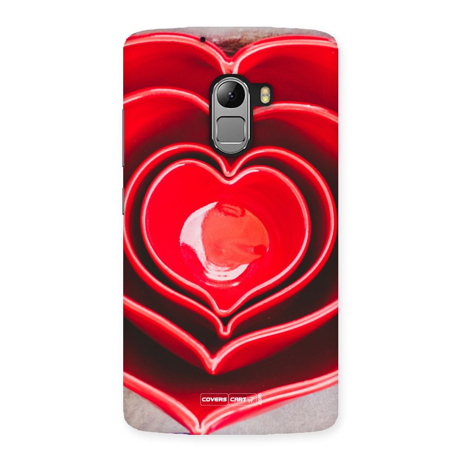 Crazy Heart Back Case for Lenovo K4 Note