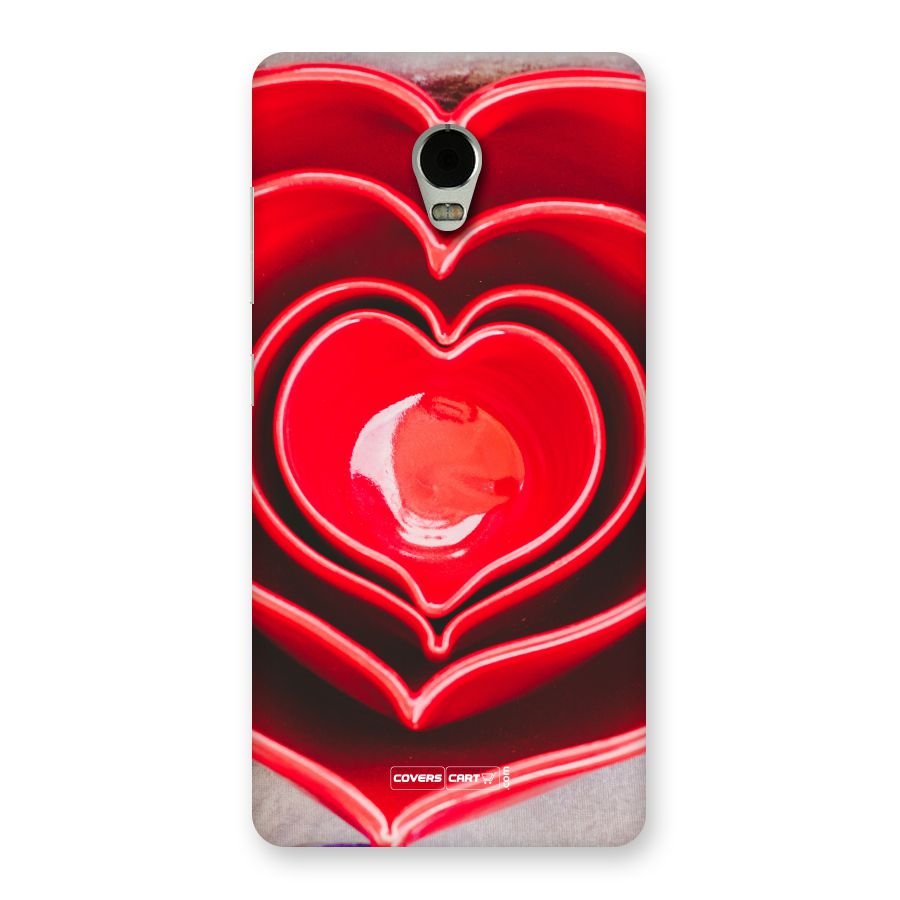 Crazy Heart Back Case for Lenovo Vibe P1