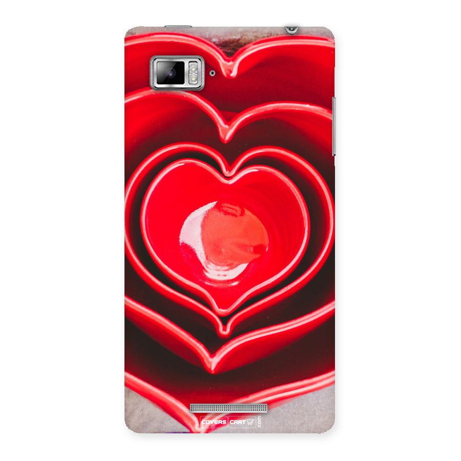 Crazy Heart Back Case for Lenovo Vibe Z K910