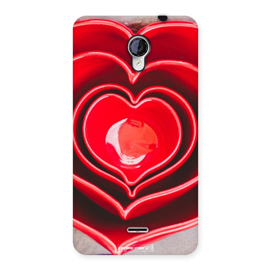 Crazy Heart Back Case for Micromax Unite 2 A106