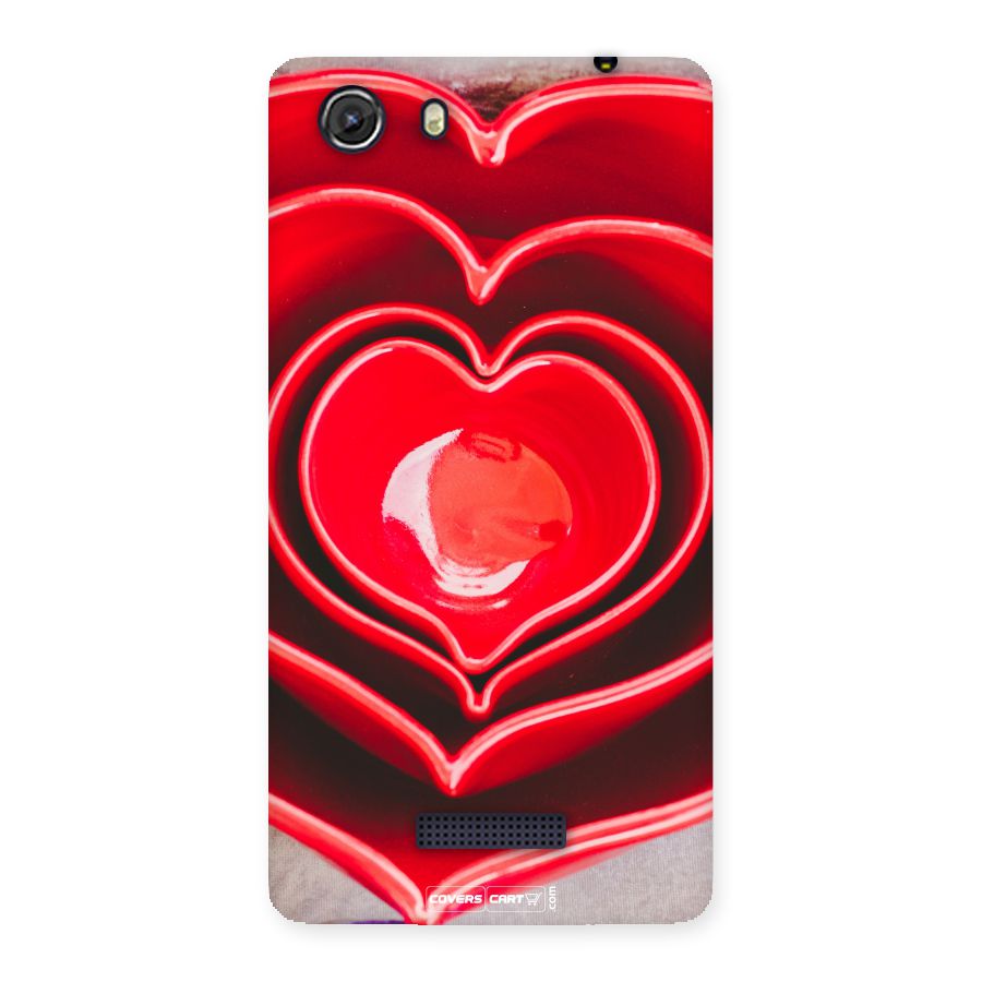 Crazy Heart Back Case for Micromax Unite 3