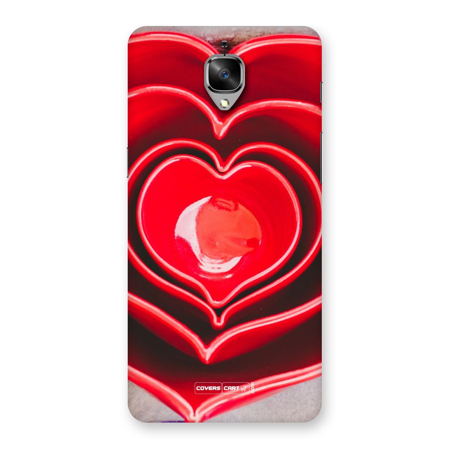 Crazy Heart Back Case for OnePlus 3T