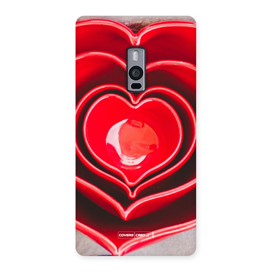 Crazy Heart Back Case for OnePlus Two