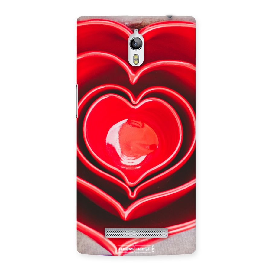 Crazy Heart Back Case for Oppo Find 7