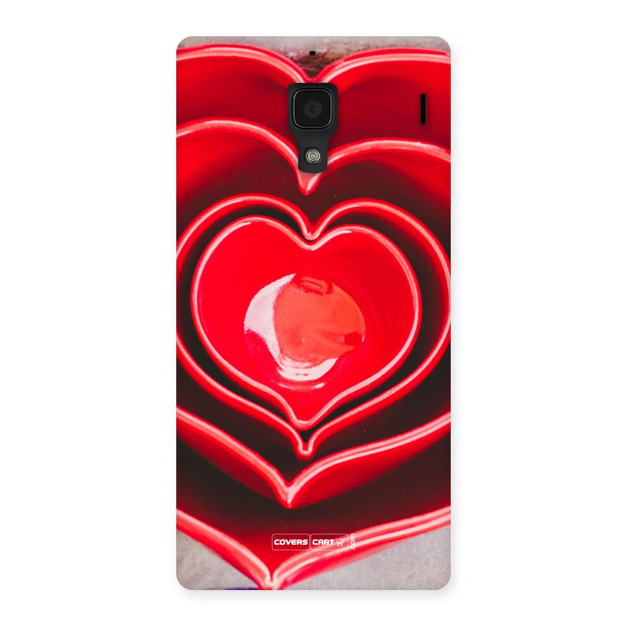 Crazy Heart Back Case for Redmi 1S
