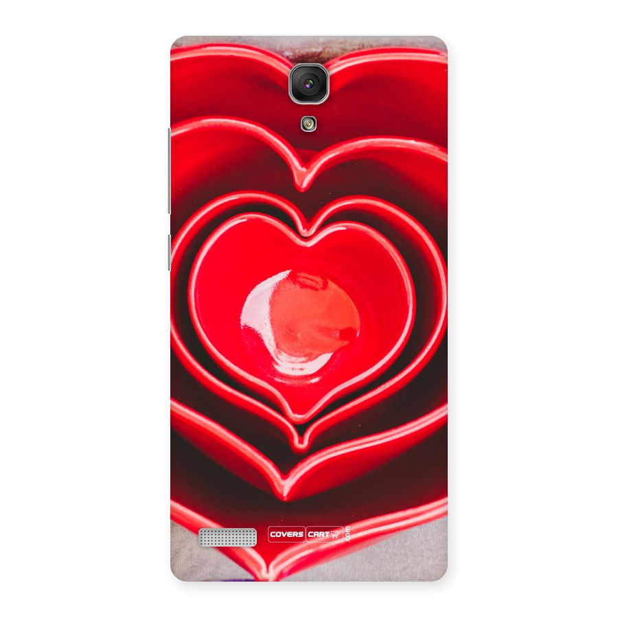 Crazy Heart Back Case for Redmi Note Prime