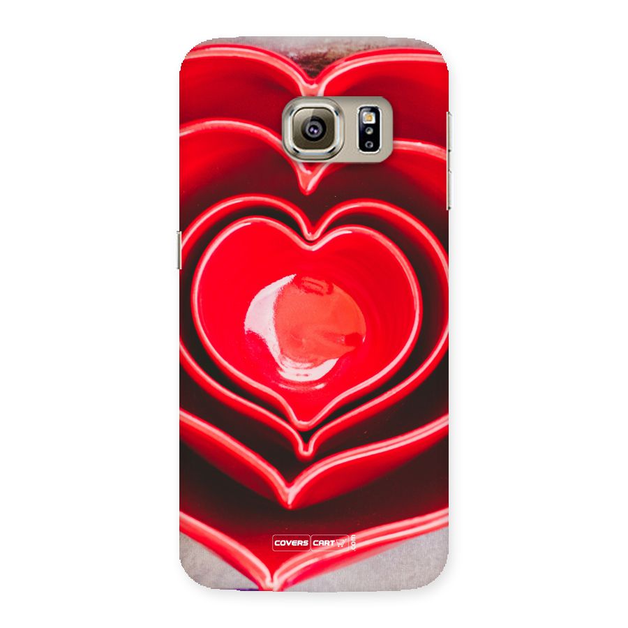 Crazy Heart Back Case for Samsung Galaxy S6 Edge