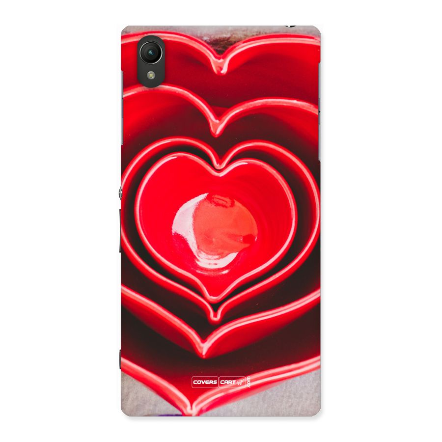 Crazy Heart Back Case for Sony Xperia Z1