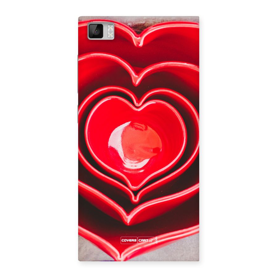 Crazy Heart Back Case for Xiaomi Mi3