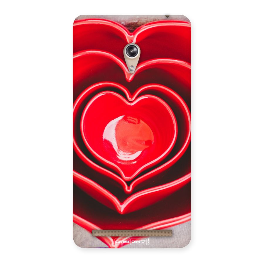 Crazy Heart Back Case for Zenfone 6