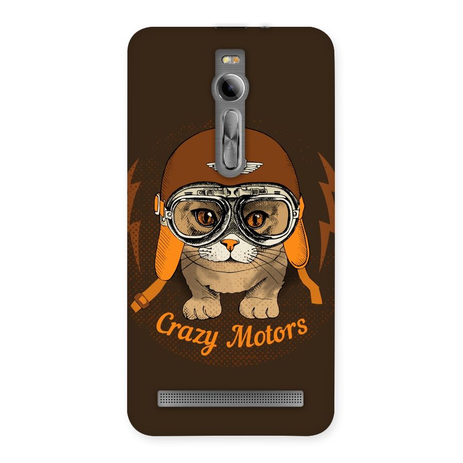 Crazy cat Back Case for Asus Zenfone 2