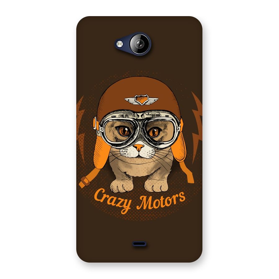 Crazy cat Back Case for Canvas Play Q355