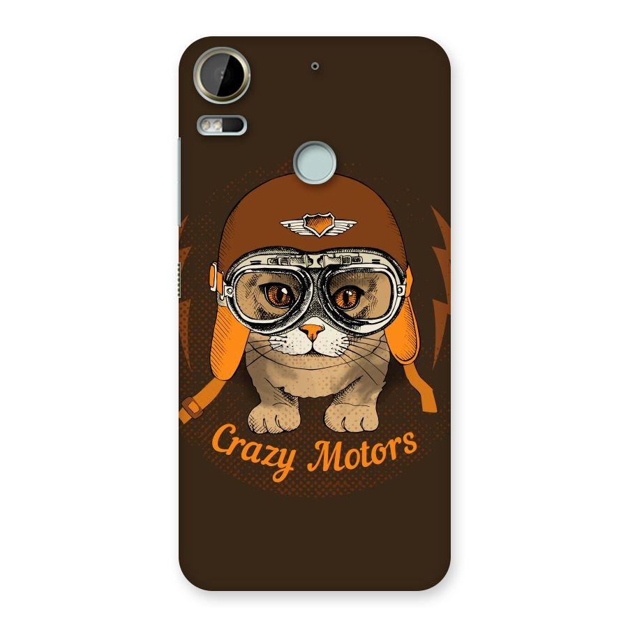 Crazy cat Back Case for Desire 10 Pro