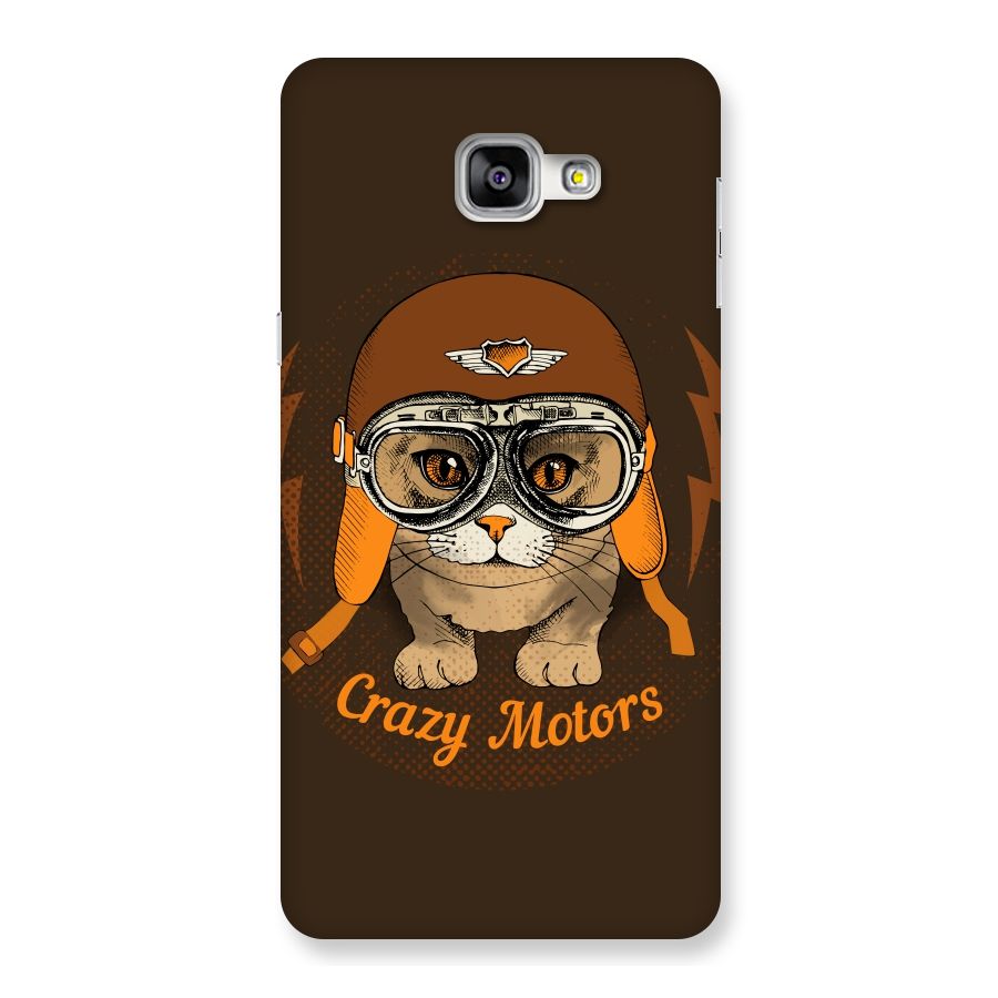 Crazy cat Back Case for Galaxy A9