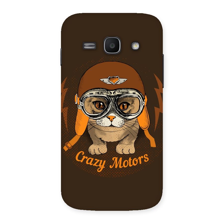 Crazy cat Back Case for Galaxy Ace 3