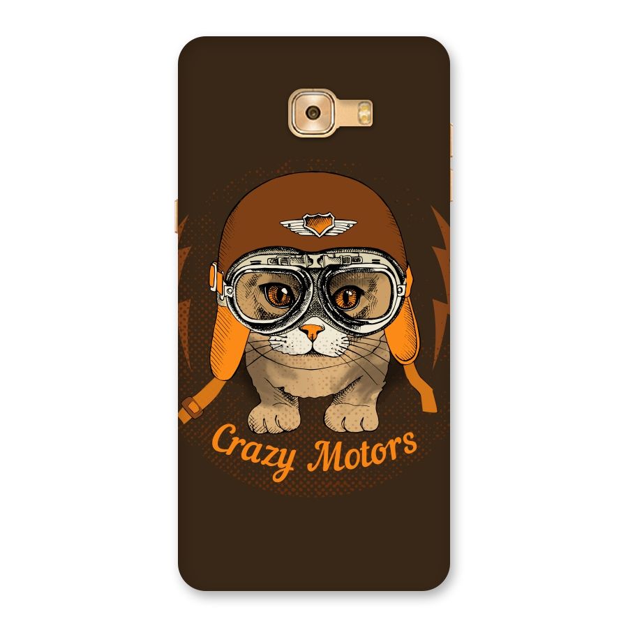 Crazy cat Back Case for Galaxy C9 Pro