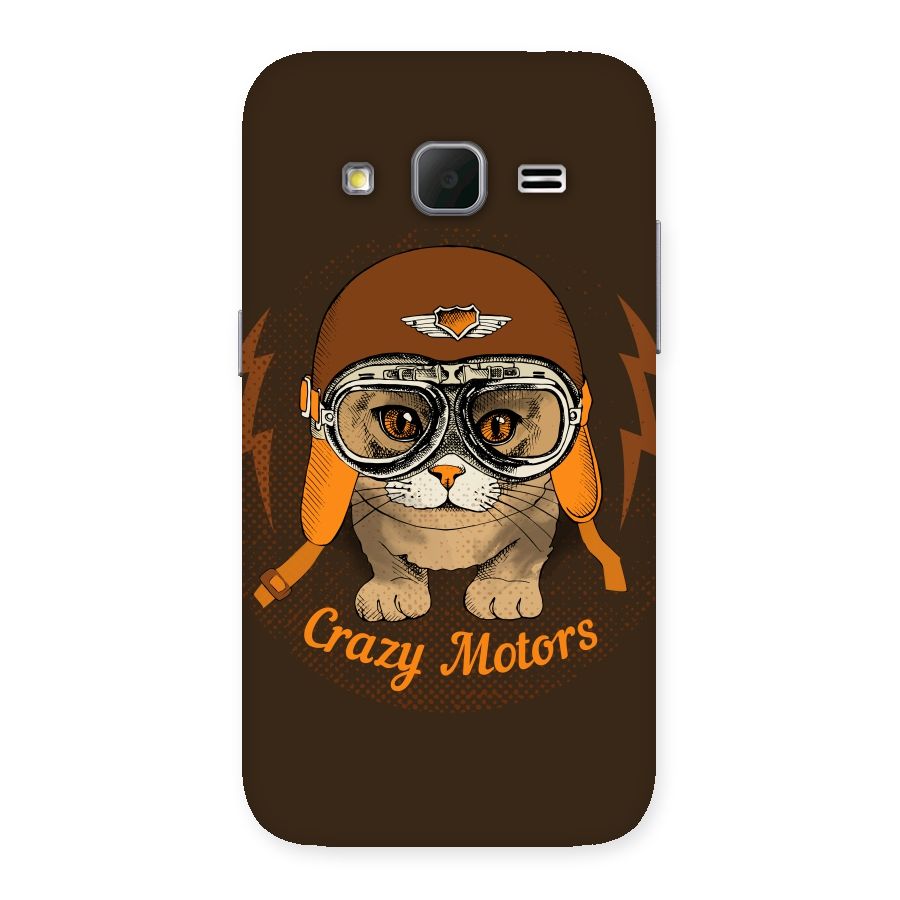 Crazy cat Back Case for Galaxy Core Prime
