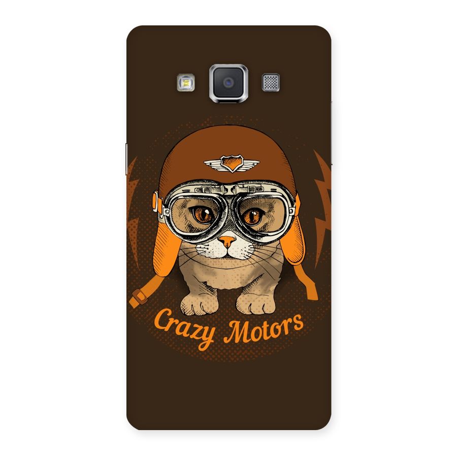 Crazy cat Back Case for Galaxy Grand Max