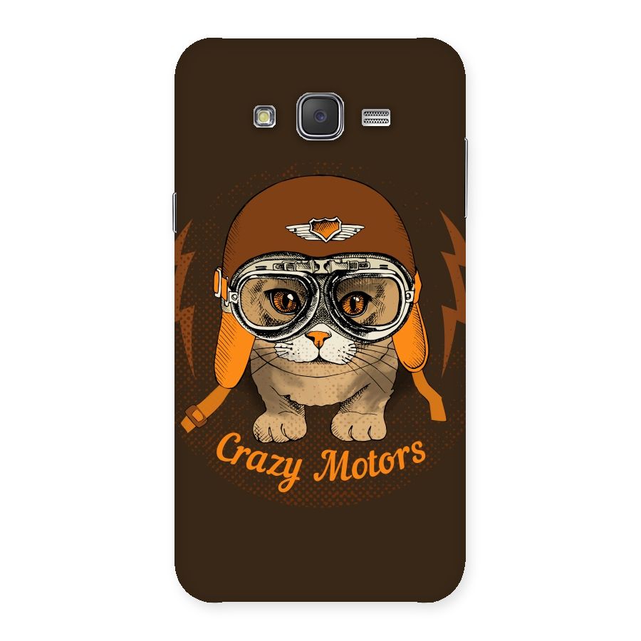 Crazy cat Back Case for Galaxy J7