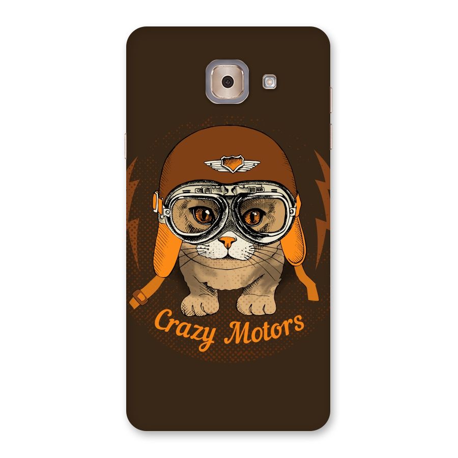 Crazy cat Back Case for Galaxy J7 Max