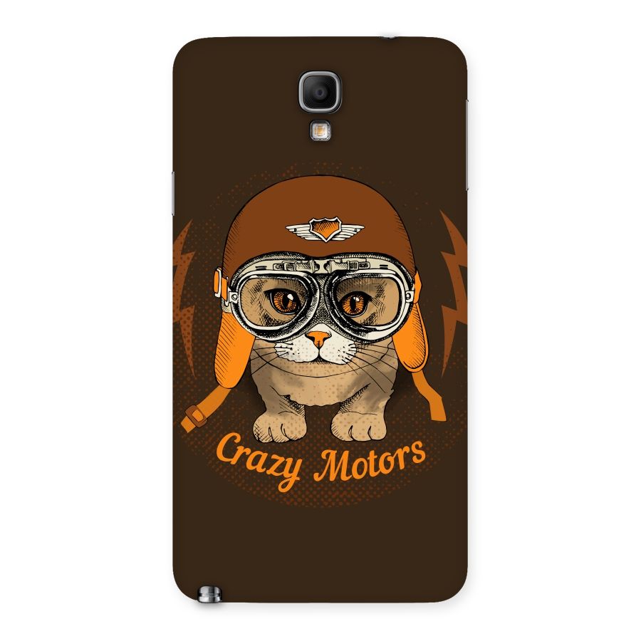 Crazy cat Back Case for Galaxy Note 3 Neo