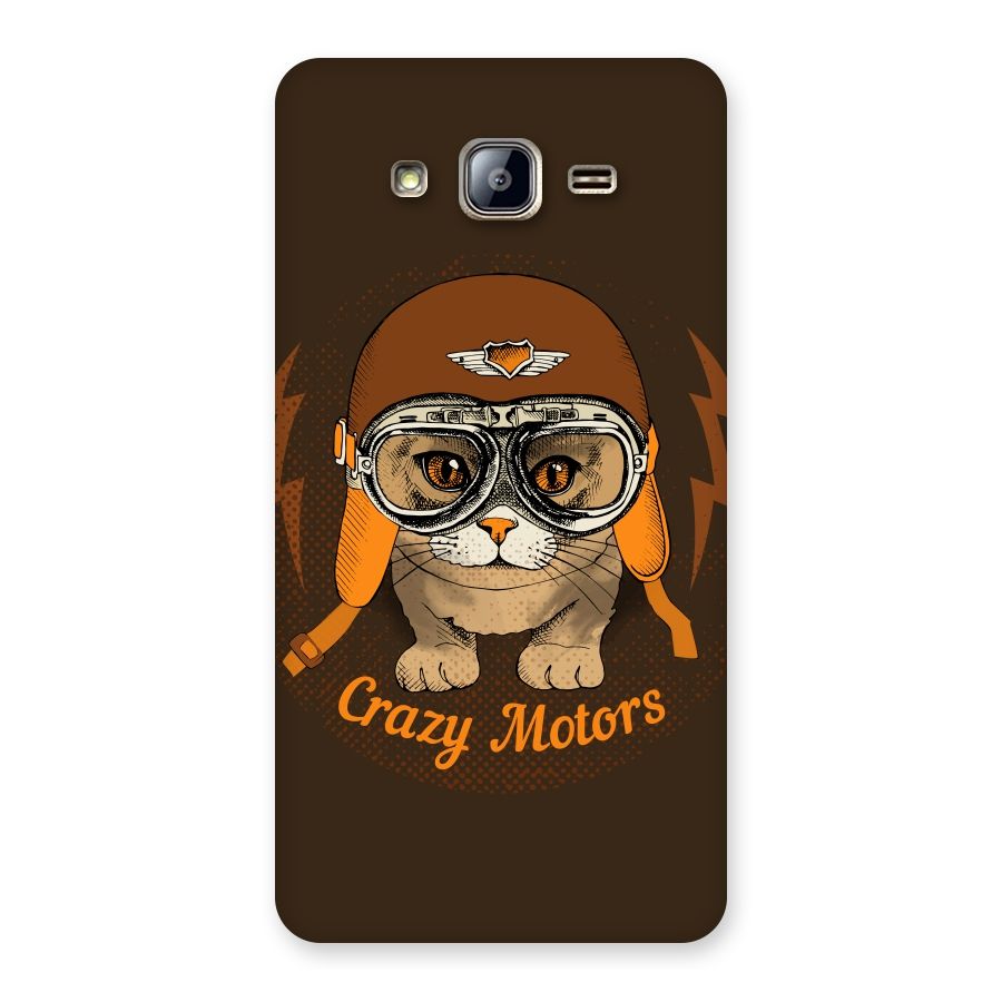 Crazy cat Back Case for Galaxy On5