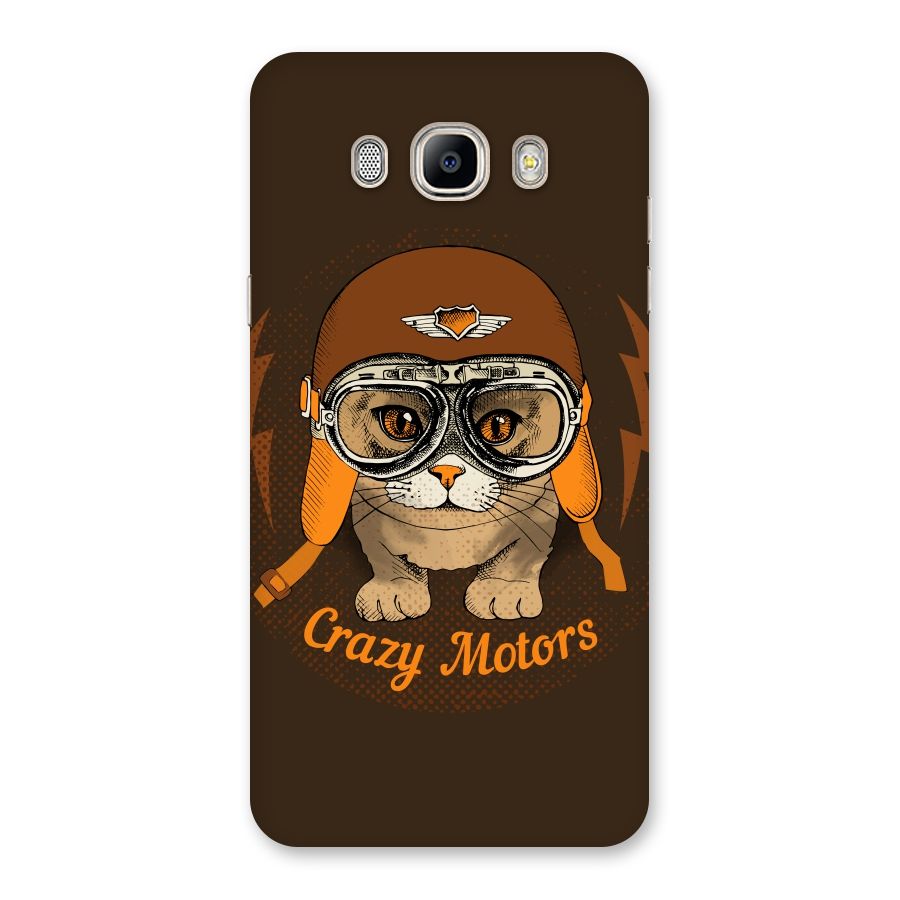 Crazy cat Back Case for Galaxy On8
