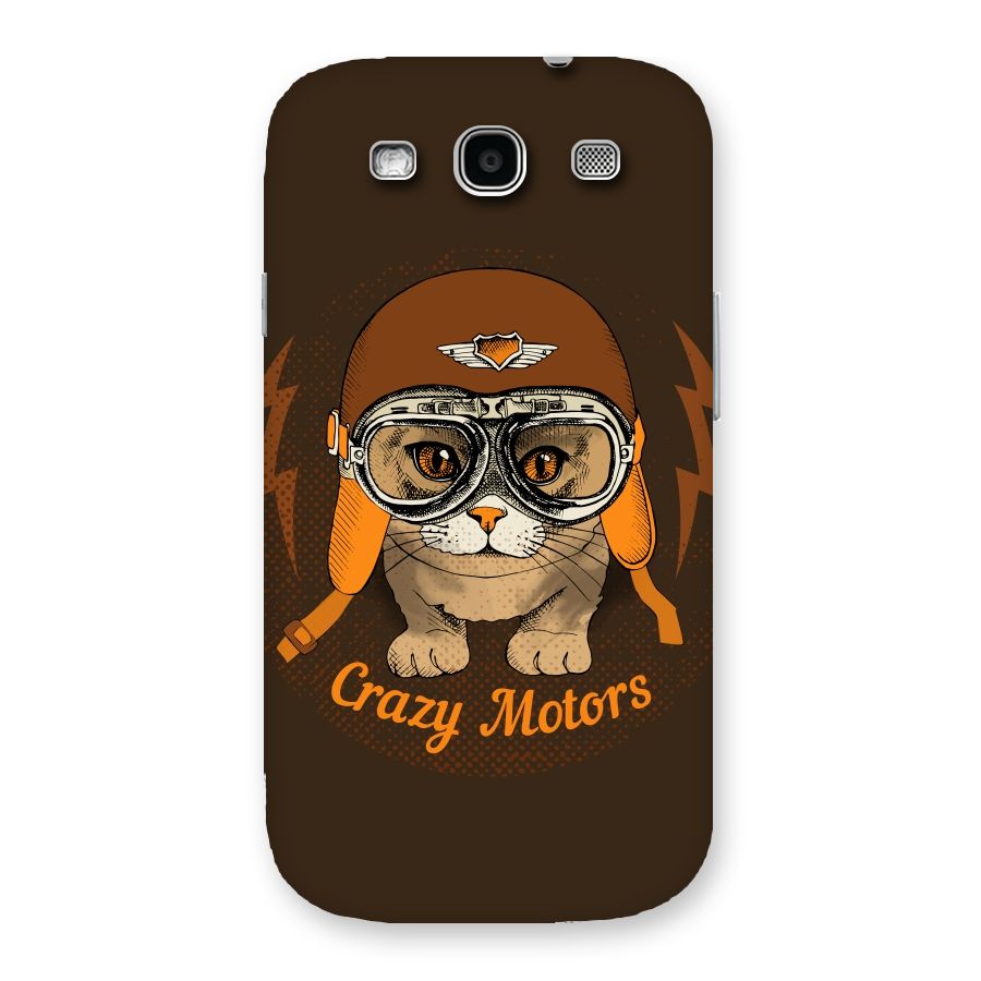 Crazy cat Back Case for Galaxy S3