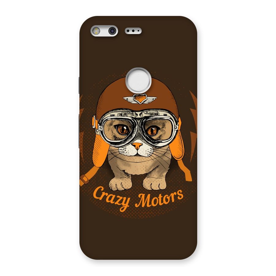 Crazy cat Back Case for Google Pixel