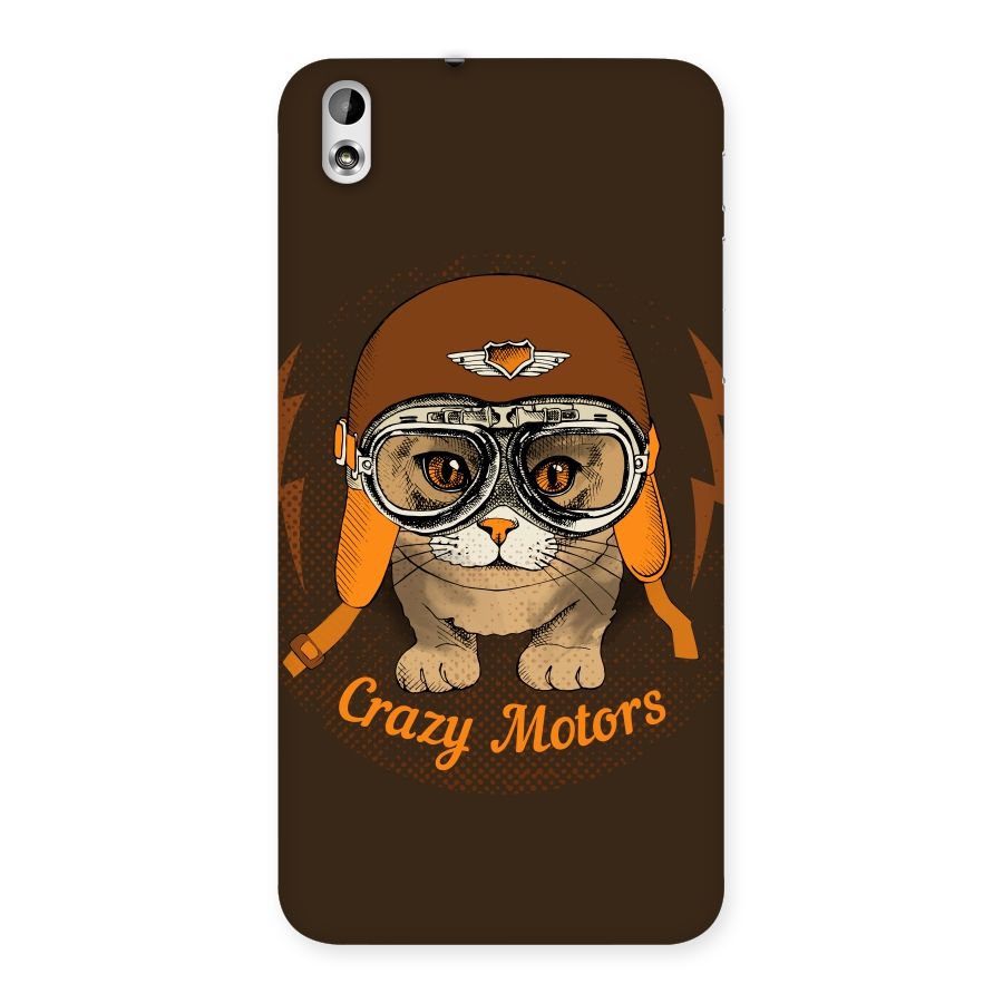 Crazy cat Back Case for HTC Desire 816g