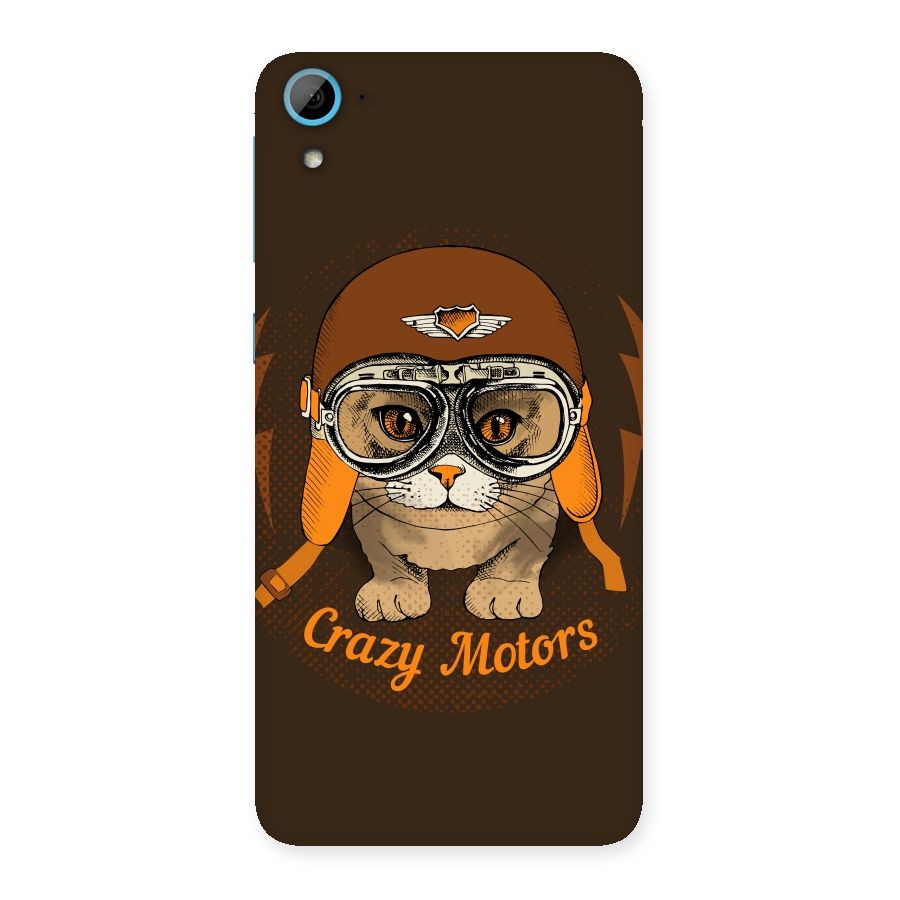 Crazy cat Back Case for HTC Desire 826
