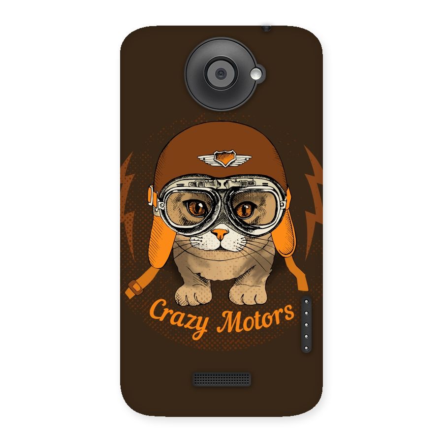 Crazy cat Back Case for HTC One X