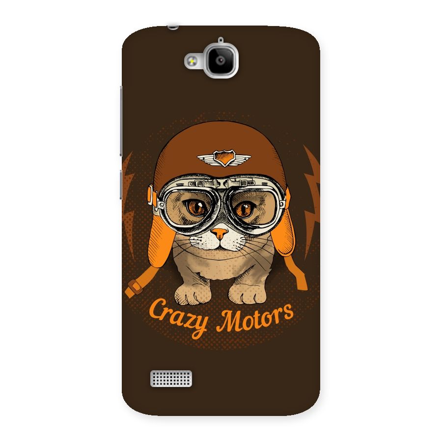 Crazy cat Back Case for Honor Holly