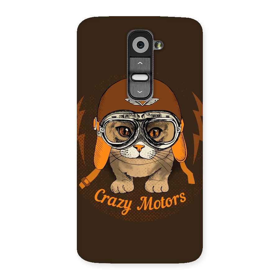 Crazy cat Back Case for LG G2