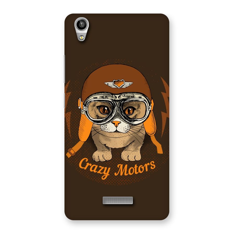 Crazy cat Back Case for Lava-Pixel-V1