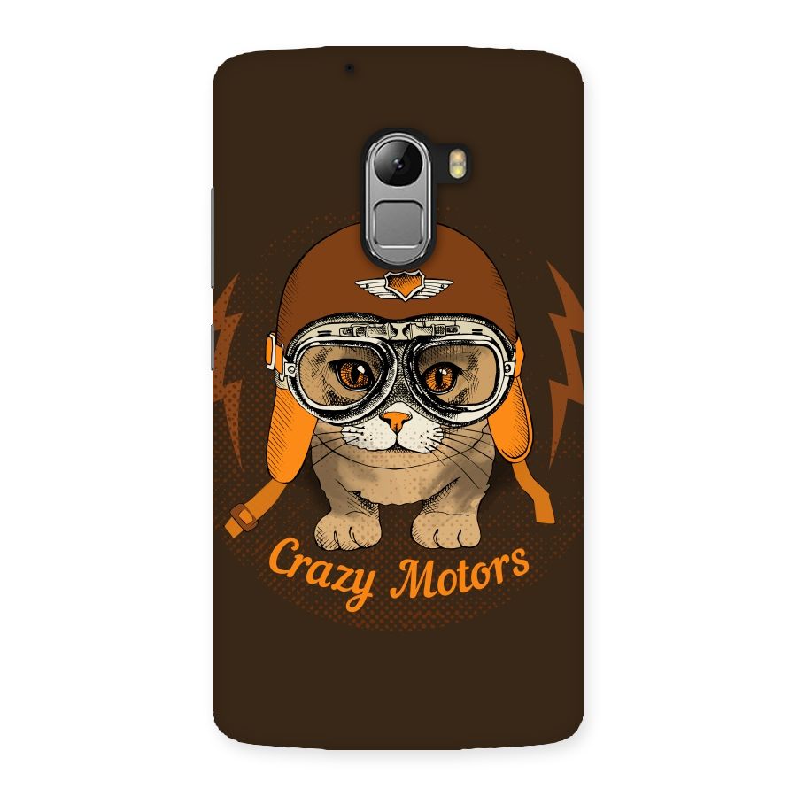 Crazy cat Back Case for Lenovo K4 Note