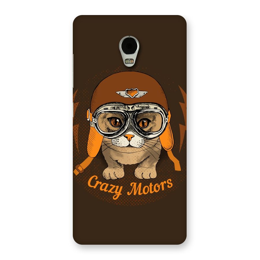 Crazy cat Back Case for Lenovo Vibe P1